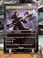 MTG | Gaia's Dark Hammer - Colossus Hammer [Secret Lair FINAL FANTASY] NF comprar usado  Enviando para Brazil