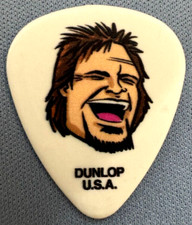 Palheta de guitarra Michael Anthony Van Halen 2024 BOAW Sammy Hagar White Pick comprar usado  Enviando para Brazil