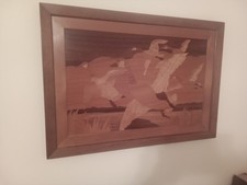 Marquetry wood art for sale  Jackson