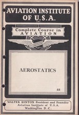 Livro de curso 22 balões aerostáticos dirigíveis do Instituto de Aviação dos EUA 1931: comprar usado  Enviando para Brazil