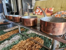Serie casseroles cuivre d'occasion  Saint-Laurent-de-la-Salanque
