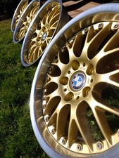 BBS  RS740   ZWEITEILIGE ALUFELGEN SATZ BMW E39 8Jx17 gebraucht kaufen  Töging a.Inn