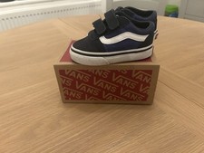 Vans blue trainers for sale  HALESOWEN