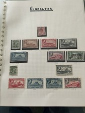 Gibraltar 1938 stamps for sale  LONDON
