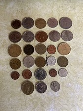 Lote de 28 moedas internacionais vintage Itália Grécia Índia Inglaterra etc comprar usado Lote de 28 moedas internacionais vintage Itália Grécia Índia Inglaterra etc comprar usado  Enviando para Brazil