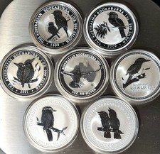 Silber 999 kookaburra gebraucht kaufen  Rostock