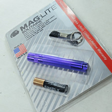 Maglite purple solitaire for sale  ASCOT