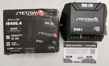 Amplificador digital Iron Line Stetsom IR400.4 400 Watts RMS 2 Ohms 4 canais comprar usado  Enviando para Brazil