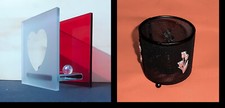 Teelichthalter glas metall gebraucht kaufen  Duisburg