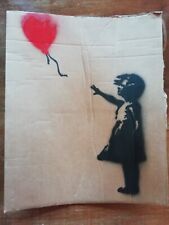 Bansky spray cardboard usato  Palazzolo sull'Oglio