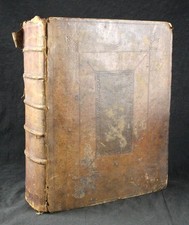 Usado, 1777 RARE QUARTO KING JAMES HOLY BIBLE, OLD & NEW TESTAMENT, OXFORD CALF GILT comprar usado  Enviando para Brazil