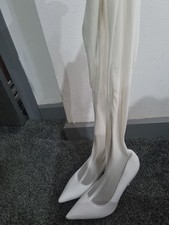 Womens white knee for sale  TIPTON