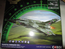 CORGI AVIATION 1:48 PANAVIA TORNADO GR.1 ZD748/AK. NO 9 SQN RAF BURGGEN 1998 comprar usado  Enviando para Brazil
