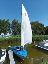 Segeljolle ixylon blau gebraucht kaufen  Elmenhorst
