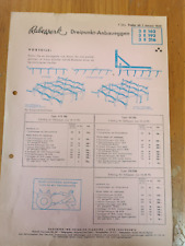 Prospekt rabewerk dreipunkt gebraucht kaufen  Spraitbach