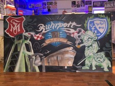 Leinwand bild grafitti gebraucht kaufen  Troisdorf