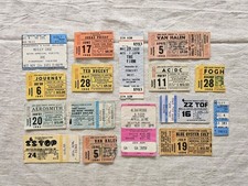Concert ticket stubs for sale  Seattle