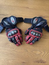 Riossi racing gloves for sale  WAKEFIELD