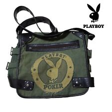 Bolsa tiracolo feminina vintage Playboy Poker denim tamanho grande comprar usado  Enviando para Brazil