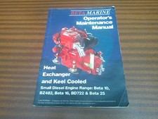 Beta marine operator for sale  SALFORD