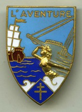 Insigne marine frégate d'occasion Insigne marine frégate d'occasion  France