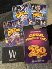 Lot circus programmes for sale  CHRISTCHURCH