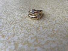 Bague double anneau d'occasion Bague double anneau d'occasion  Pau