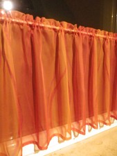 scheibengardine rot gebraucht kaufen  Saarwellingen