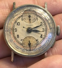 Relógio de pulso masculino antigo cronógrafo olímpico como está para reparo de peças comprar usado Relógio de pulso masculino antigo cronógrafo olímpico como está para reparo de peças comprar usado  Enviando para Brazil