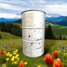 Feuertonne pusteblume handanfe gebraucht kaufen  Himbergen