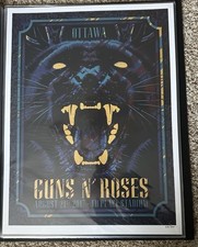 Litografia Guns N Roses 21 de agosto de 2017 Ottawa #53/300 comprar usado  Enviando para Brazil