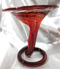Red swirl trumpet for sale  Fremont