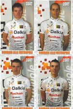 cyclisme, Cycliste, 7 cartes V C Roubaix 2007, noms en commentaire comprar usado  Enviando para Brazil