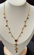 Gemstone beaded yellow for sale  Rye