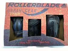 Rollerblade City Gear Protective pacote com 3 almofadas de cotovelo-punho-joelho tamanho pequeno P, usado comprar usado  Enviando para Brazil