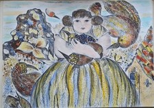Raimondo cardelli litografia usato  Montecatini Terme