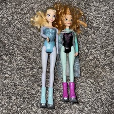 Boneca Barbie Disney Frozen Princesa Patinação no Gelo Elsa e Anna 12" 2013 Mattel, usado comprar usado  Enviando para Brazil