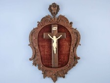 Crucifix ivoire sculpté d'occasion  Uzès