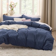 Bedsure navy duvet for sale  Gainesville