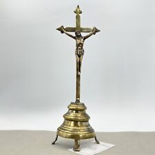 Crocifisso ottone antico usato  San Giorgio a Liri