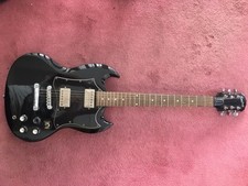 Black epiphone electric for sale  EDGWARE