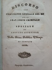 1836 abruzzo citeriore usato  Montesilvano