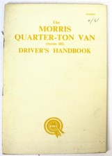 Morris quarter ton for sale  LEICESTER