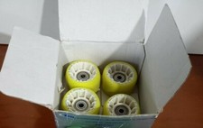 4 rodas de patinação amarelas Roll-Line Itália com caixa e ferramenta. comprar usado  Enviando para Brazil