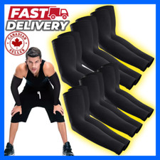 6 pares de mangas transpirables para brazos protección solar UV deportes conducción al aire libre hombres mujeres segunda mano  Embacar hacia Mexico