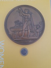 Grosse médaille ancienne d'occasion  Villaines-la-Juhel