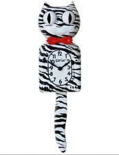 Usado, Exotic Pet Collection Zebra Kit-Cat Klock relógio FRETE GRÁTIS EUA comprar usado  Enviando para Brazil