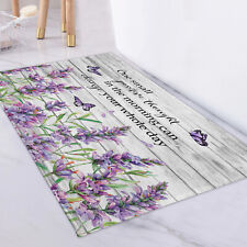 Tapete de área de lavanda roxo inspirador tapete de brincar tapete de praia para sala de estar, usado comprar usado  Enviando para Brazil