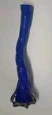 Vase blau geschwungen gebraucht kaufen  Salzgitter