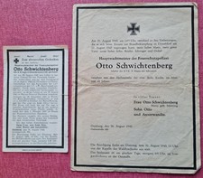 Sterbebild totenzettel wk gebraucht kaufen  Bendorf